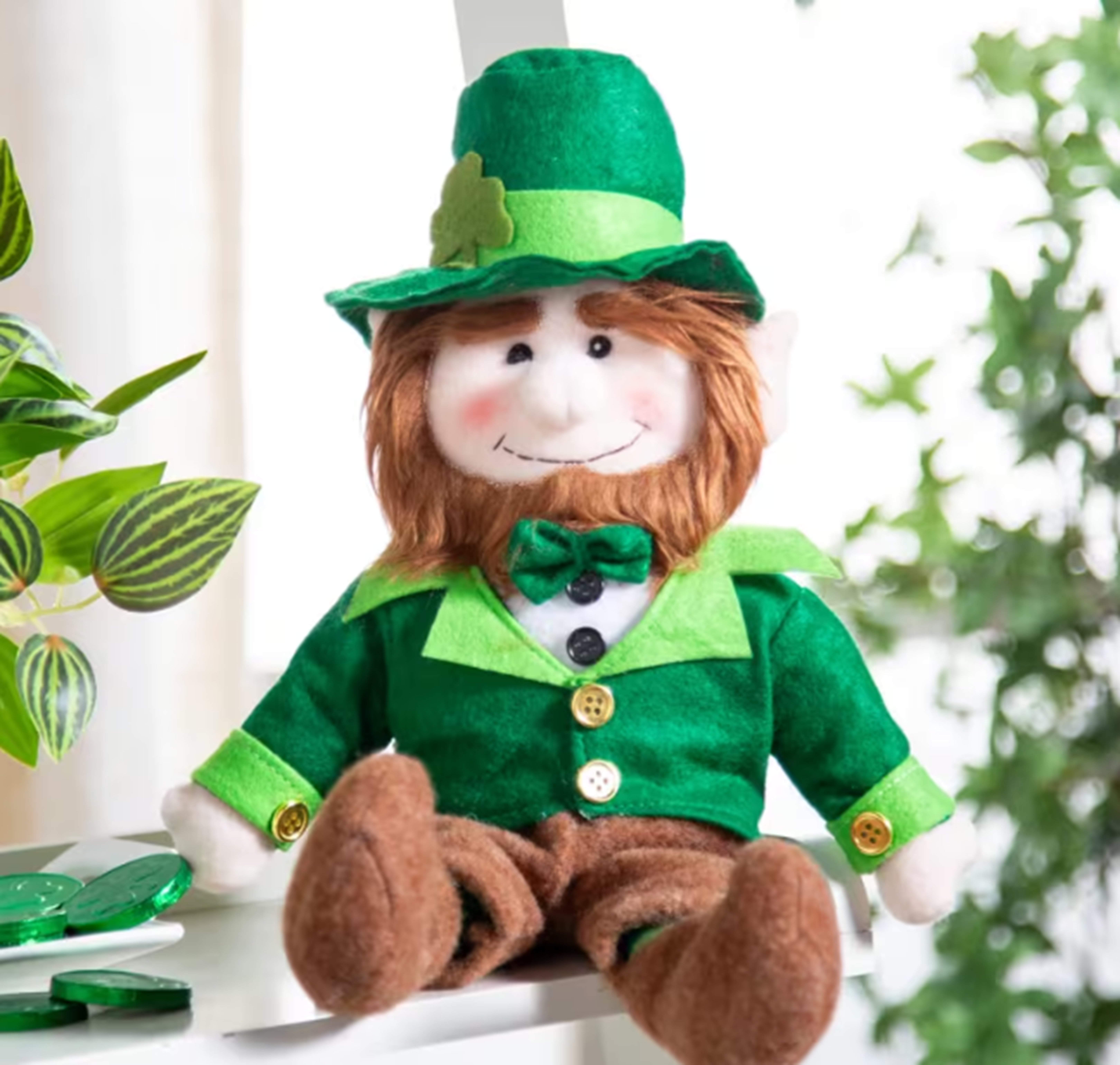 The Holiday Aisle® Leprechaun Stuffed Holiday Accent & Reviews